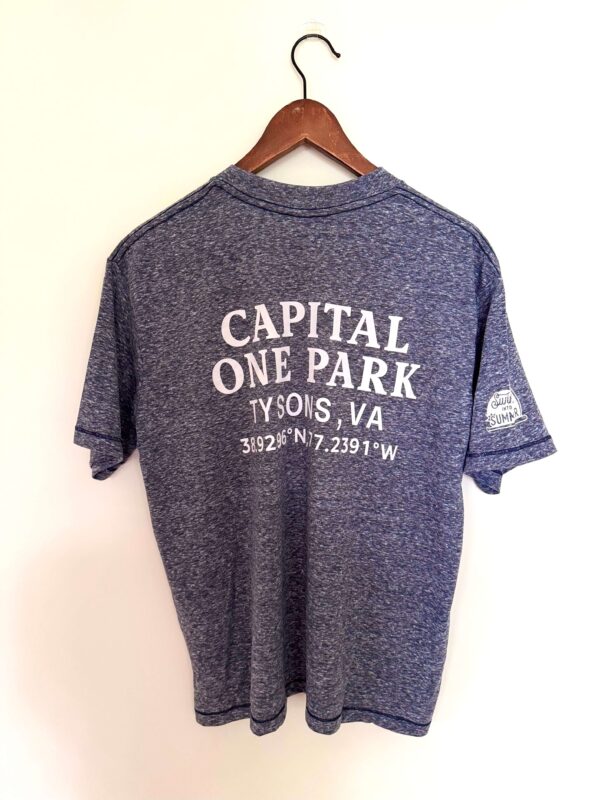 Swing into Summer, Heathered Navy, Adult T-shirt